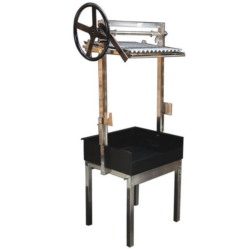 Parrilla BBQ Grill | Argentine | Optional Spit with the grill all the way up