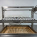 Parrilla Argentine BBQ with Firebricks | 100% 304 Stainless | South American Style Cooking showing a close up of the grill up