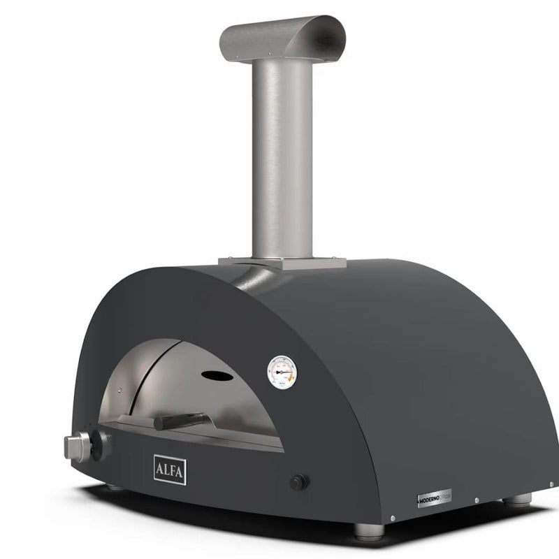 Hybrid Pizza Oven | Moderno 2 Pizze front right view on white background