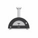 Pizza Oven | Alfa Brio Hybrid | Gas & Electric Front view of black model on white background