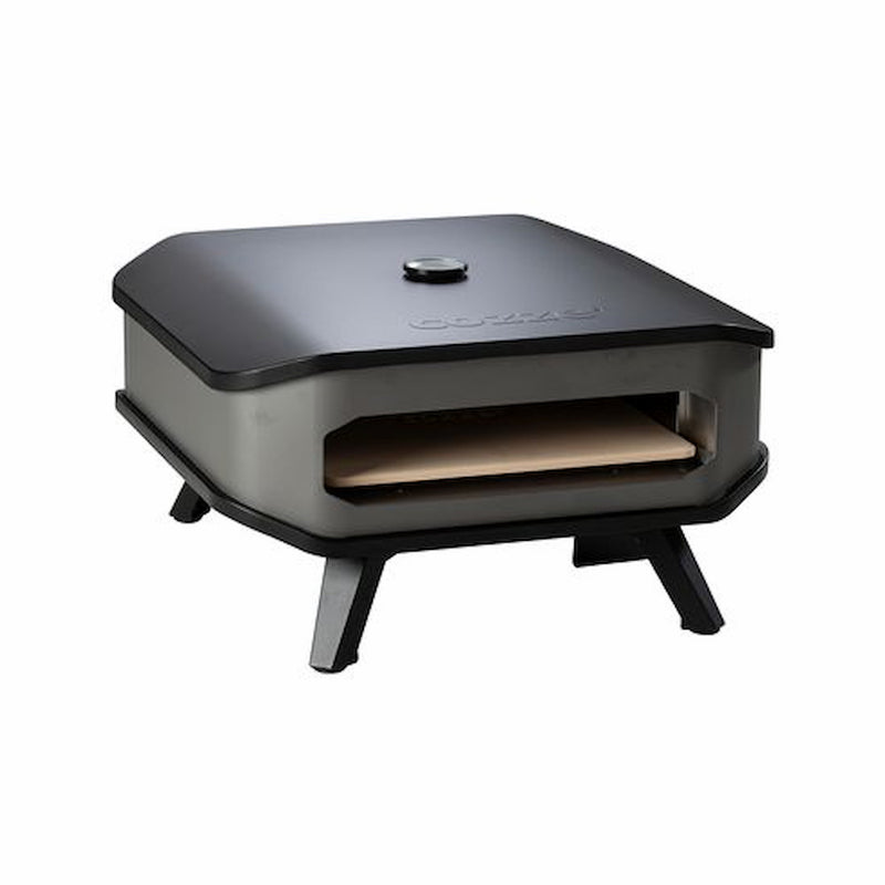 Gas Pizza Oven | 13 or 17 Inch | Cozze MK2 top left view of 13 inch pizza oven