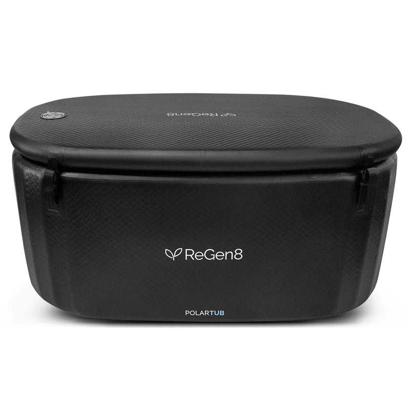 PolarTub 505 L Ice Bath & Cold‑Plunge | Tub & T2 Rapid‑Chiller showing the tub only with lid on
