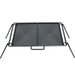Portable BBQ Camping Flat plate | top view of bbq on white background