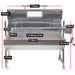 1200 mm Spit Rotisserie Roaster for Hire | Hooded showing the dimensions