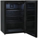 Schmick HUS-EX108 “Under Zero” 108 L Alfresco Beer Fridge – Blast Chill, Heated Glass, Tropical-Rated empty with the door open