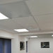 Infrared Heater | Electric | Indoor | Herschel Ceiling Tile close up in office space