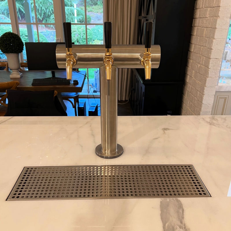 Kegerator Accessory Under Bench Font Adaptor Keg