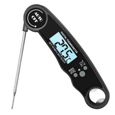 Waterproof Digital Thermometer | close up full view on white background