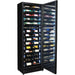 Wine Fridge | 209 Litre Upright with door open and full of wine bottles