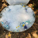 Outdoor Fire Pit Bundle | Cauldron Hearth with Grill | Stainless Steel deep bowl used as an iced drink holder