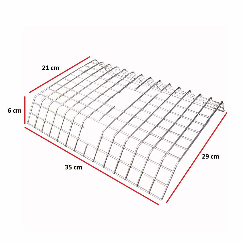 Cooking Rack | Sizzler Deluxe | Galleymate 1100 showing the dimensions of the cooking rack