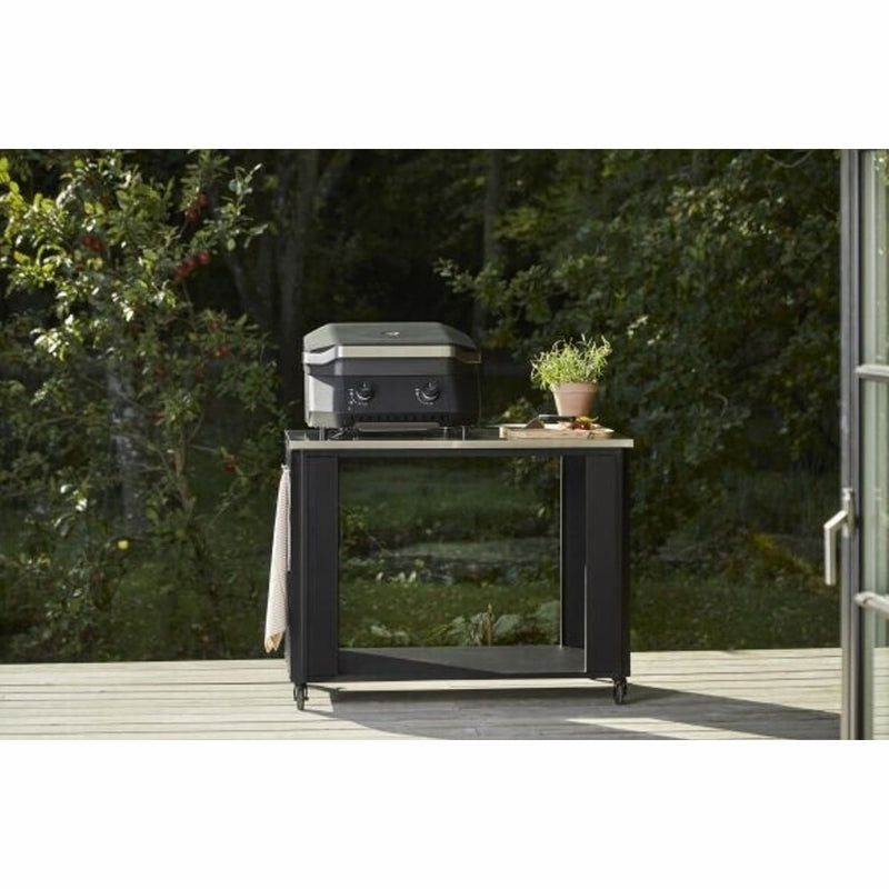 Outdoor Kitchen 115 Open  – Stainless 115×60 Top | Modular | Cozze with cozze bbq on top of it