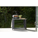 Outdoor Kitchen 115 Open  – Stainless 115×60 Top | Modular | Cozze with pizza oven on top of it