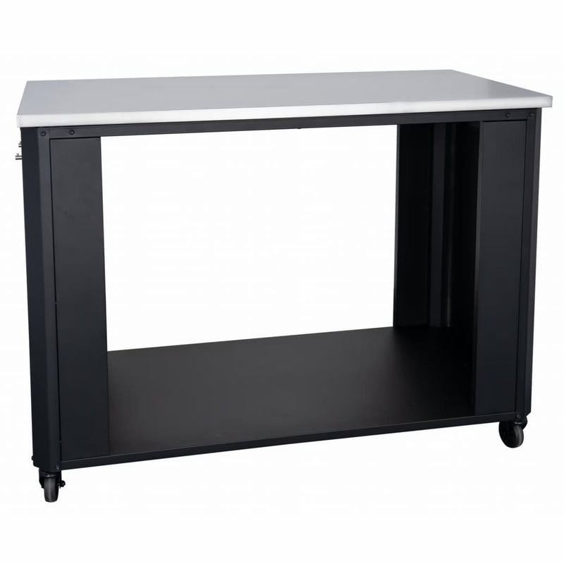 Outdoor Kitchen 115 Open  – Stainless 115×60 Top | Modular | Cozze showiing a front on open view
