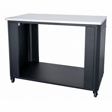 Outdoor Kitchen 115 Open  – Stainless 115×60 Top | Modular | Cozze showing the unit from the side