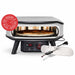 Pizza Oven Premium Rotate Electric 13″ & 17″ — Rotating Stone showing it can be used indoors or outdoors