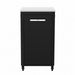 Outdoor Kitchen 60 for Pizza Ovens  – 110 cm Height | Modular | Cozze front view with the door closed