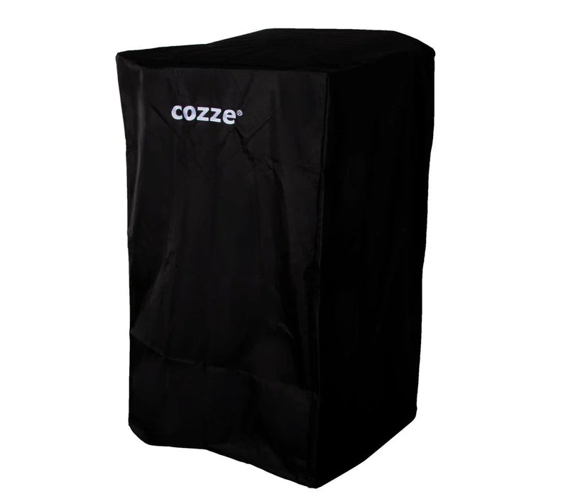 Pizza Oven Cover Cozze | Oven | Table & Oven showing the side view of the oven and table cover