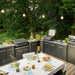 Premium Corner Unit | Outdoor Kitchen | Modular | Cozze showing a complete outdoor modular design
