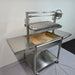 Parrilla Argentine BBQ with Firebricks | 100% 304 Stainless | South American Style Cooking side view of the grill