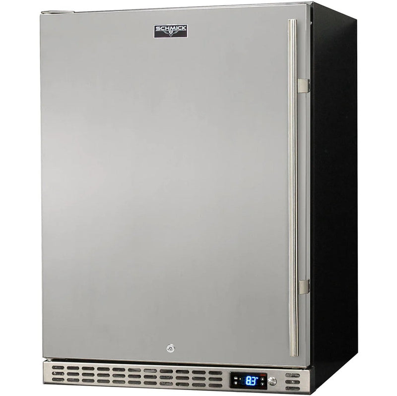 Bar Fridge | Single Door Alfresco | Quiet Running | Schmick SK156 with the hinge on the left