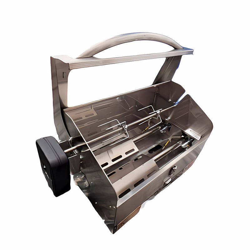 Rotisserie Spit Kit | Galleymate 1100 | 1500 | 2000 showing the spit on the unit