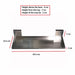 Utensil Tray | Galleymate & Sizzler showing the dimensions