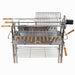 Flaming Coals: Deluxe Stainless Steel Cyprus Spit top view
