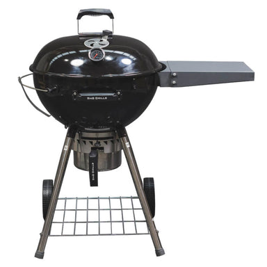 Slow 'N Sear Kettle BBQ Black: SNS Grills close up view